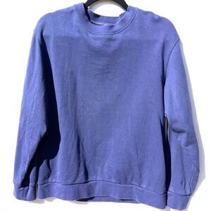 LULULEMON French terry mens purple blue  sweatshirt XS top